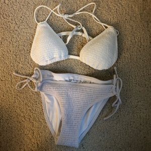 Abercrombie Smocked Bikini Set